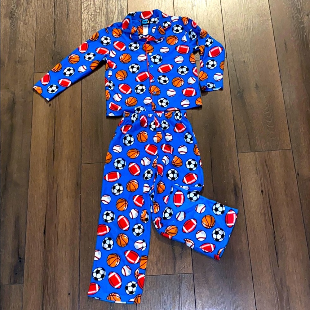 ⚡️4/$25 JelliFish Kids Sports Pajamas